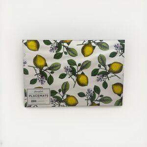 Hester Cook Lemons Paper Placemats Set of 30 Sealed KP1124 Citrus